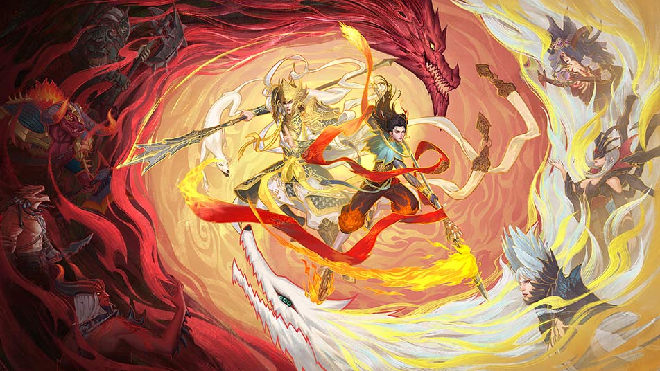 《潮汐守望者》「风火伴天眼，共战万魔渊」哪吒 & 杨戬丨即将登场